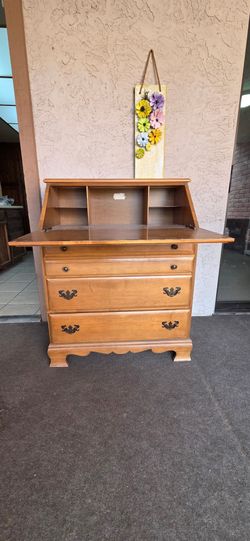 Wood Secretary Desk – $10