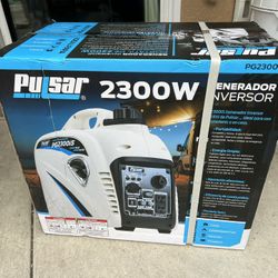 Brand new pulsar 2300 watts generator never been opened asking $450 thanks 