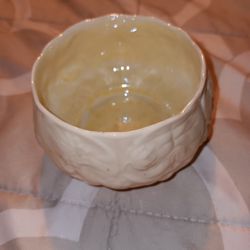Belleek Irish Bone China Seashell Design Sugar Bowl