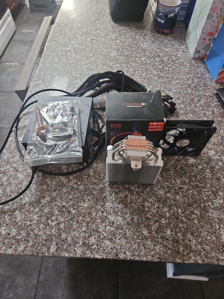PC Power Supply And Fans
