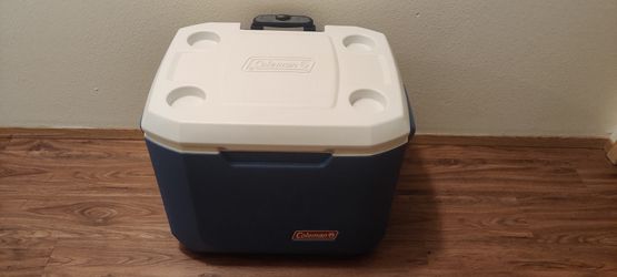 Coleman 50-Quart Xtreme 5-Day Hard Cooler with Wheels
