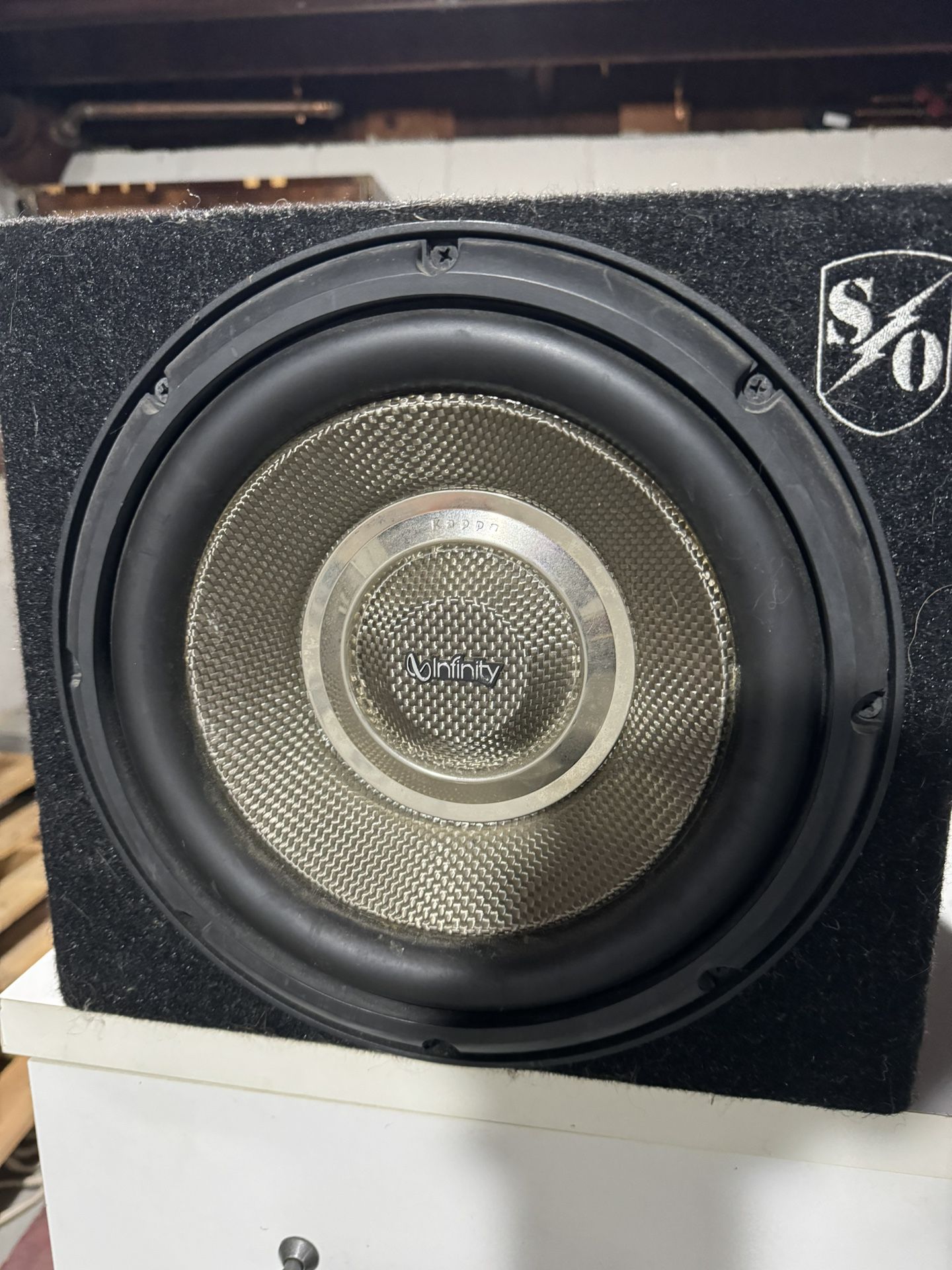 Infinity Subwoofer in Box 