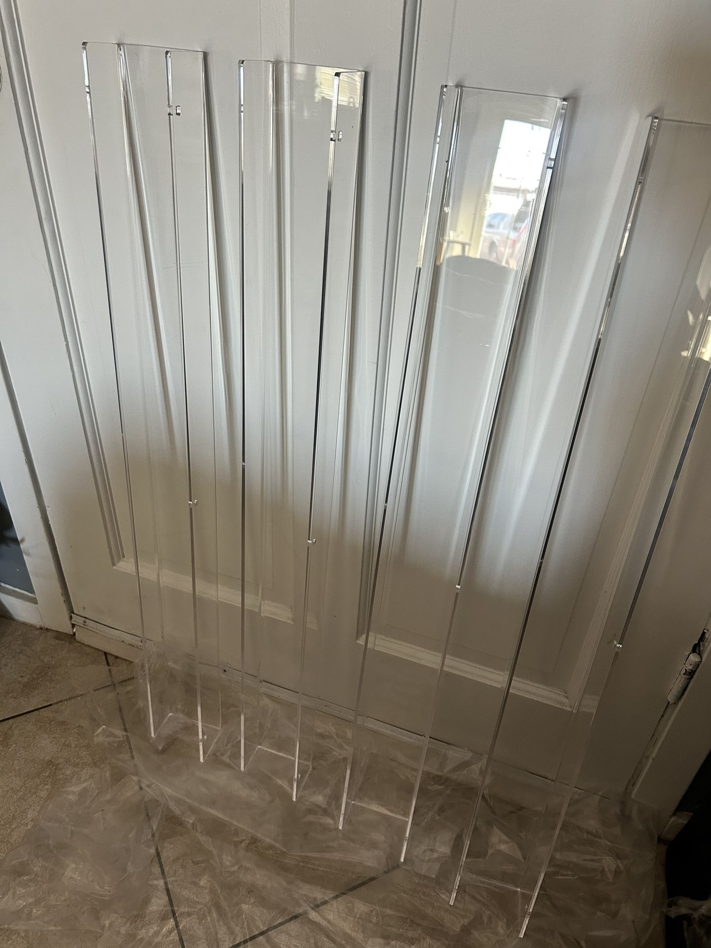 Acrylic Floating Shelves 36”x4”
