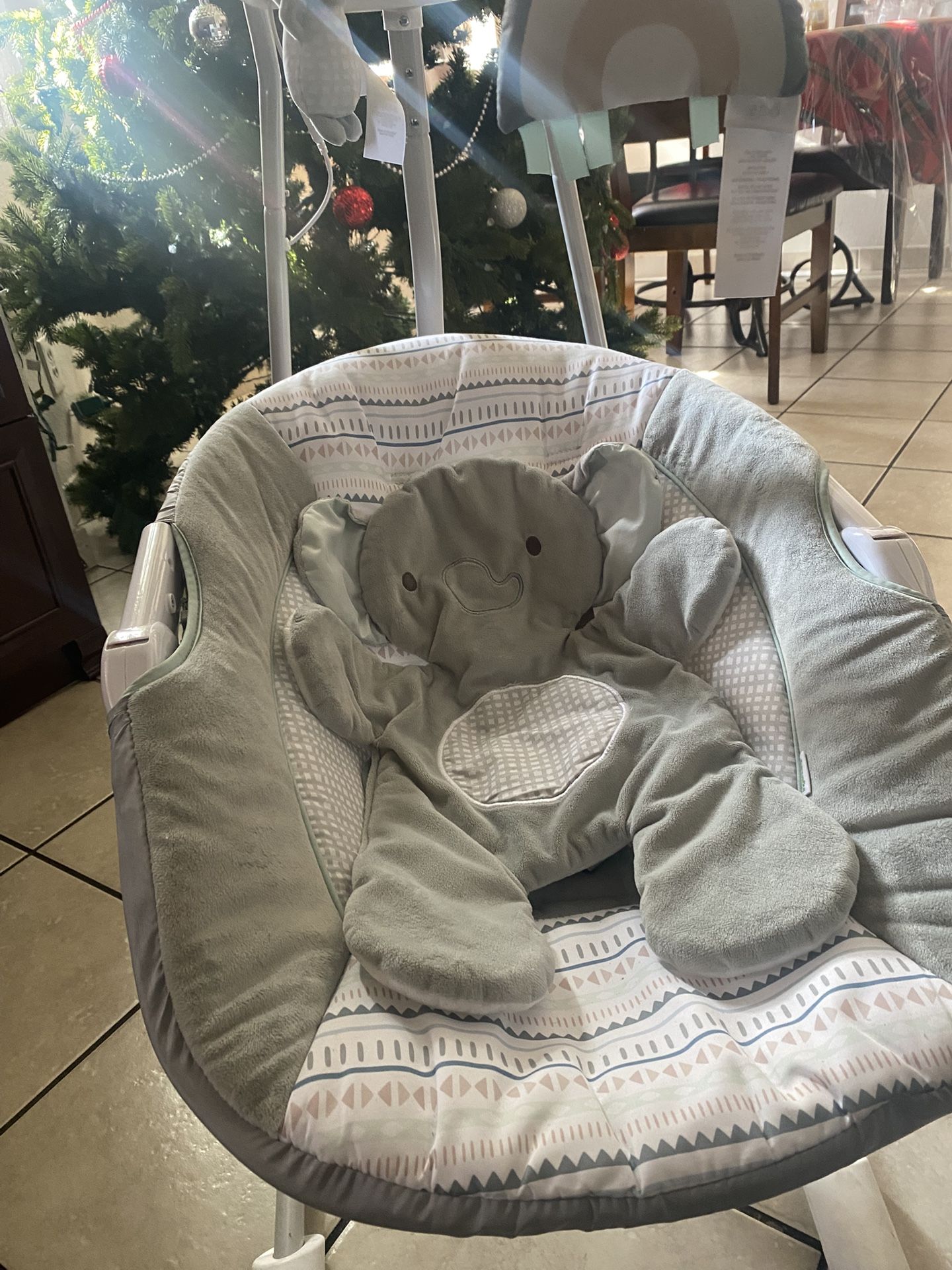 Ingenuity Inlighten Soothing Swing Elephant