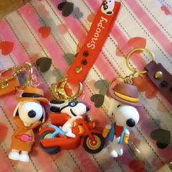 Snoopy Keychains 