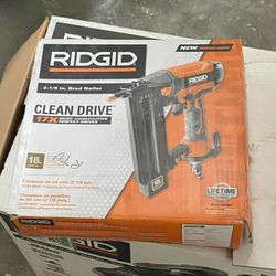 Ridgid  Nail  Gun  18 New