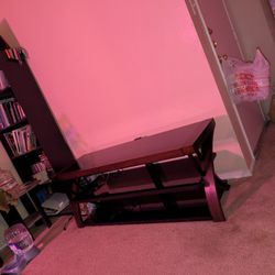 Real Wood Entertainment Center with TV MOUNT