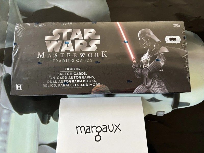 2015 TOPPS STAR WARS MASTERWORK HOBBY Box 4 Hits 2 Autograph