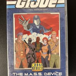 G.I. Joe Real American Hero: The M.A.S.S. Device (DVD, 1983) New Sealed