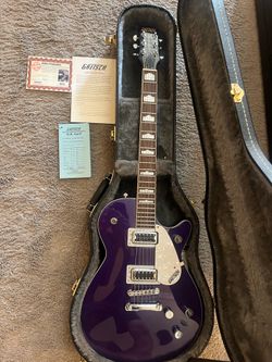 Gretsch Electric Guitar-Purple Jet Special w/Hardshell Case