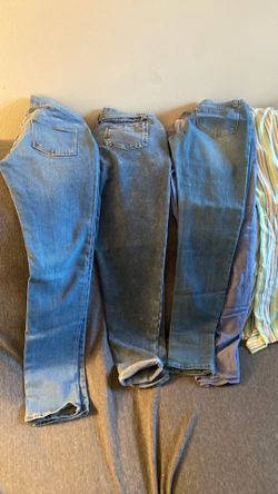 4 pairs of Jeans GIRLS  size 12-14  $20