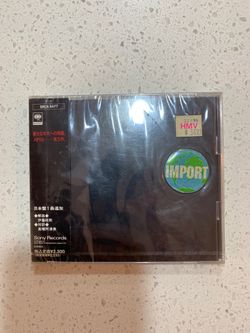 Metallica Black Japanese Compact Disc Collectible