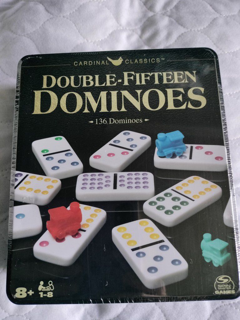 Mexican Train Dominoes Double 15 Set. New Sealed $20
