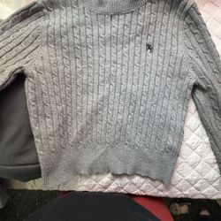 Grey Knitted Sweater