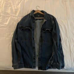 denim shirt- large
