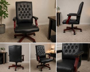 Executive Leather Office Chair (8 Available)