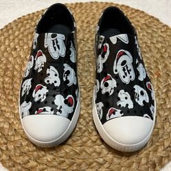 NEW Native Mickey Mouse Black Slip On Shoes Womens Size 9 Flats