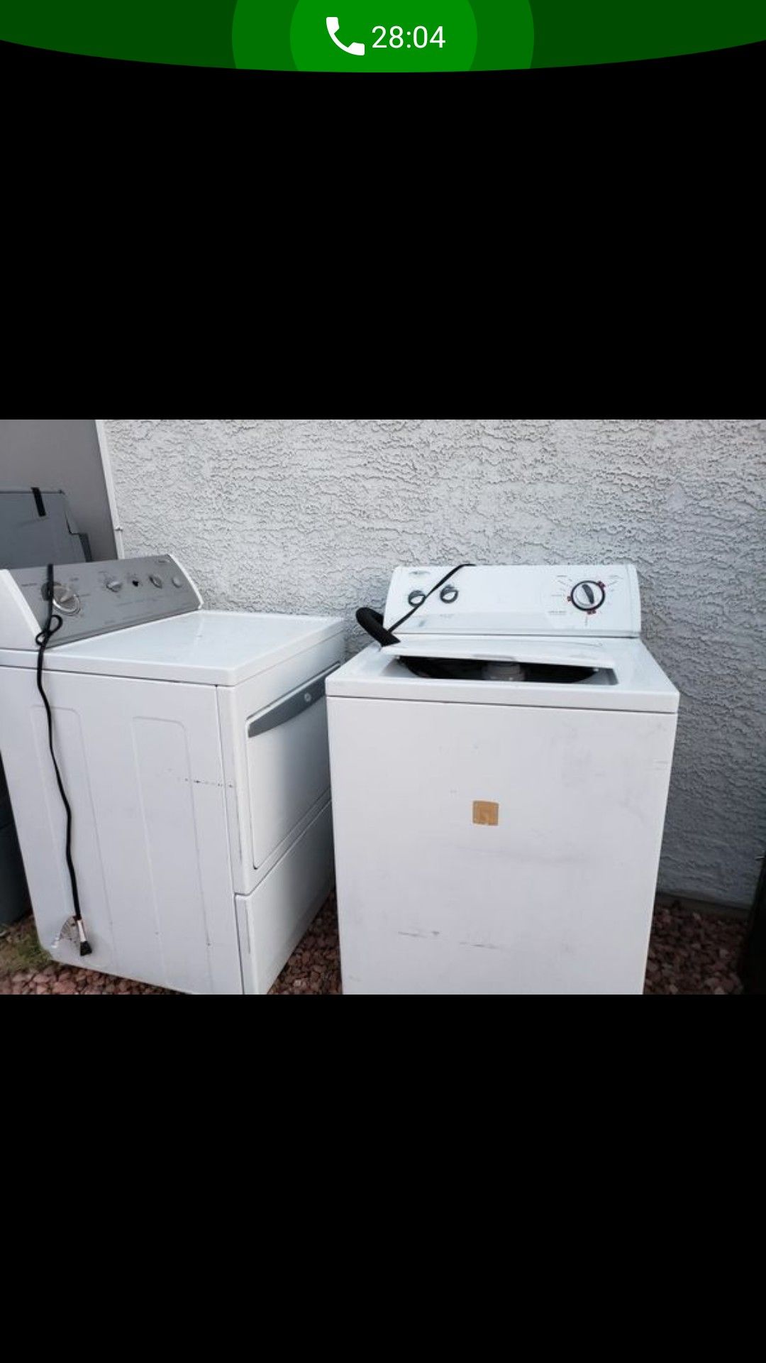 Christmas special whirlpool Washer and dryer