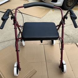 Ultra Light Aluminum Rollator By DMI