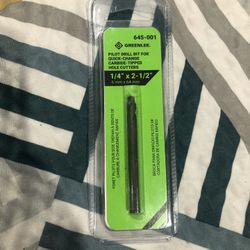 Green Lee Pilot Drill Bit Power Tool Accessories Hole Making Tools