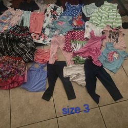 Size 3T summer clothes girl toddler