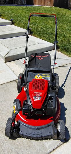 Troy built lawn mower