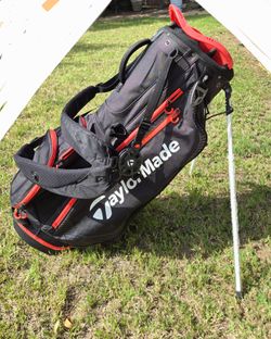 TaylorMade Pro Stand Golf Bag TF531 2.4kg 9.5type 47inch Black/Red TAYLOR MADE