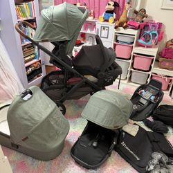 Uppababy Vista V2 Double Stroller 