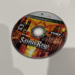 Saint Row Xbox 360 Video Game Loose