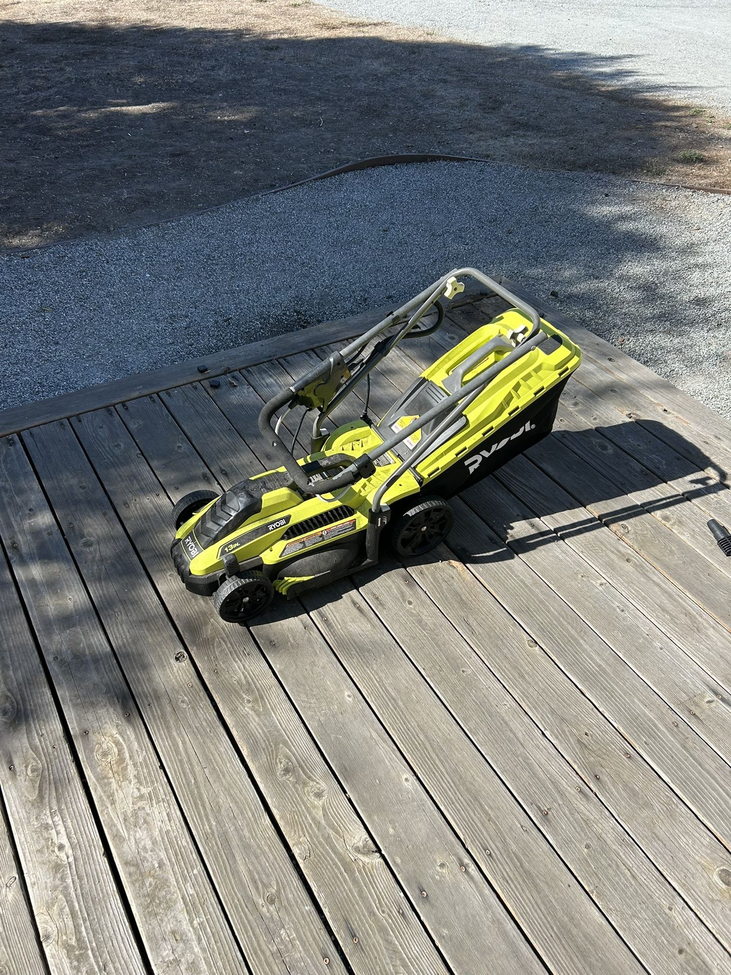 Ryobi Electric Lawn Mower