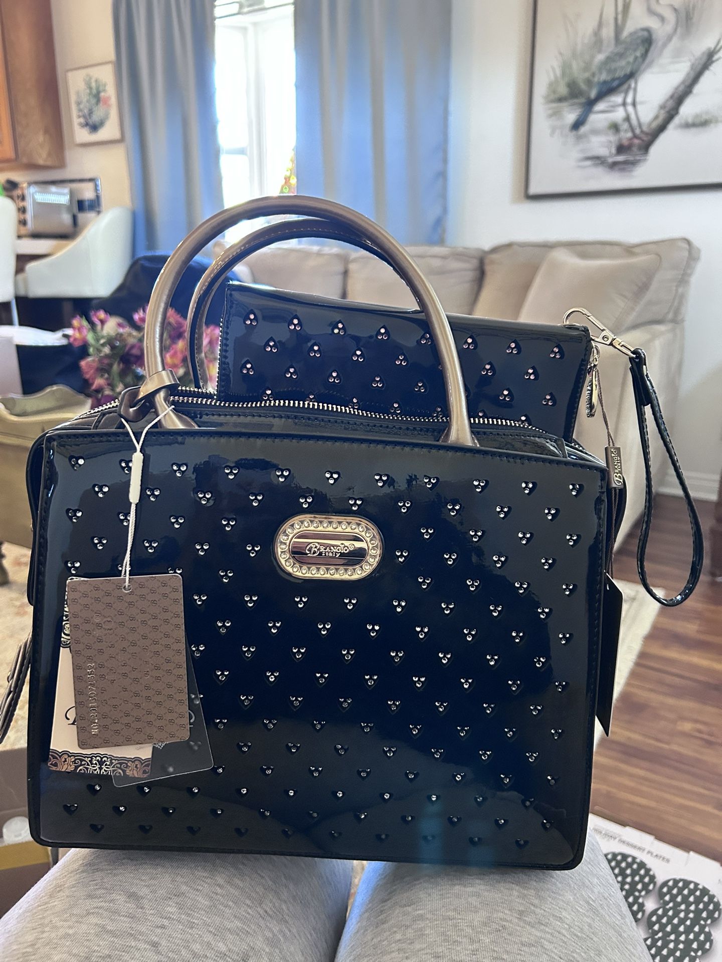 Hand bag By Brangio Italy