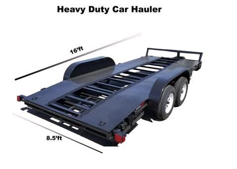 Open deck Car hauler 7,000lb towing Brand new