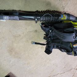 Ryobi 40v Lithium Backpack Leaf Blower