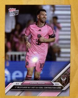 Messi Topps Now Card