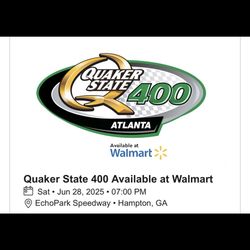 Quaker State 400 Atlanta NASCAR Race 2025 Tickets 