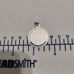 Dije Azteca De Plata 