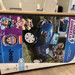 NEW Power Wheels Jeep Wrangler Paw Patrol Ride-On (Ages 3–7)