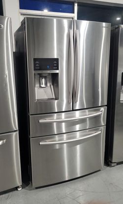 Samsung 4-Door Stainless Steel Fridge
