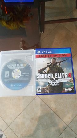 PS4 Games. Sniper Elite 3 and 4