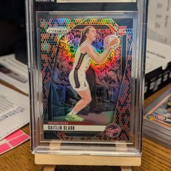 Caitlin Clark snakeskin prizm
