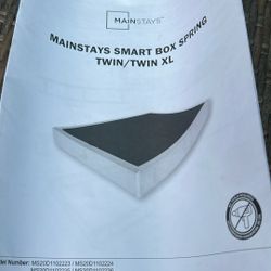 7 Inch Twin Size Box Spring, 1500lbs Heavy Duty Box Spring Twin Bed Base Metal Mattress Foundation, Easy Assembly, Noise Free 