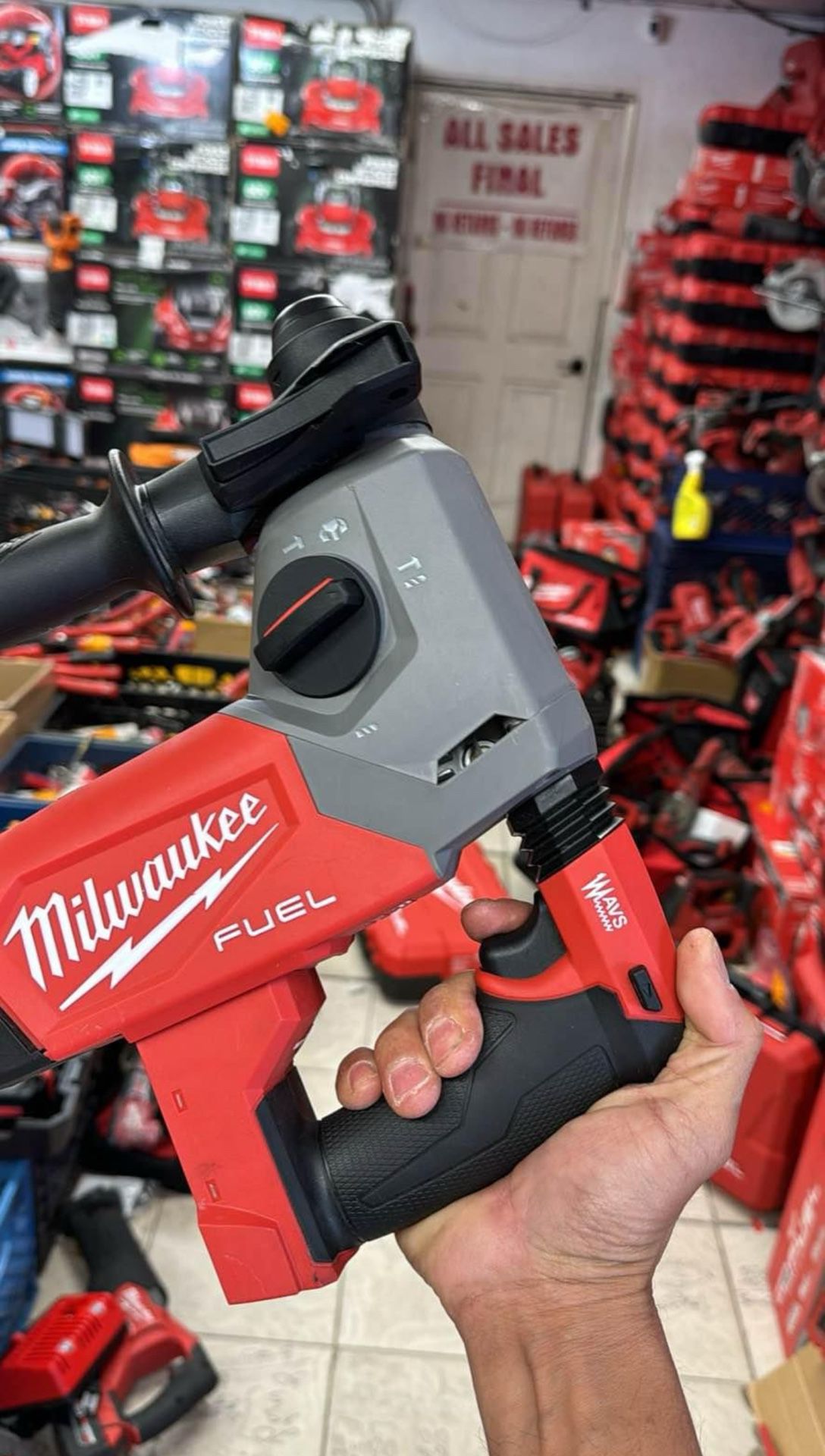 Milwaukee M18 Fuel 1-in SDS Rotary Hammer Tool Only