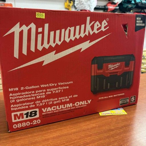 Milwaukee New Vacuum 18M
