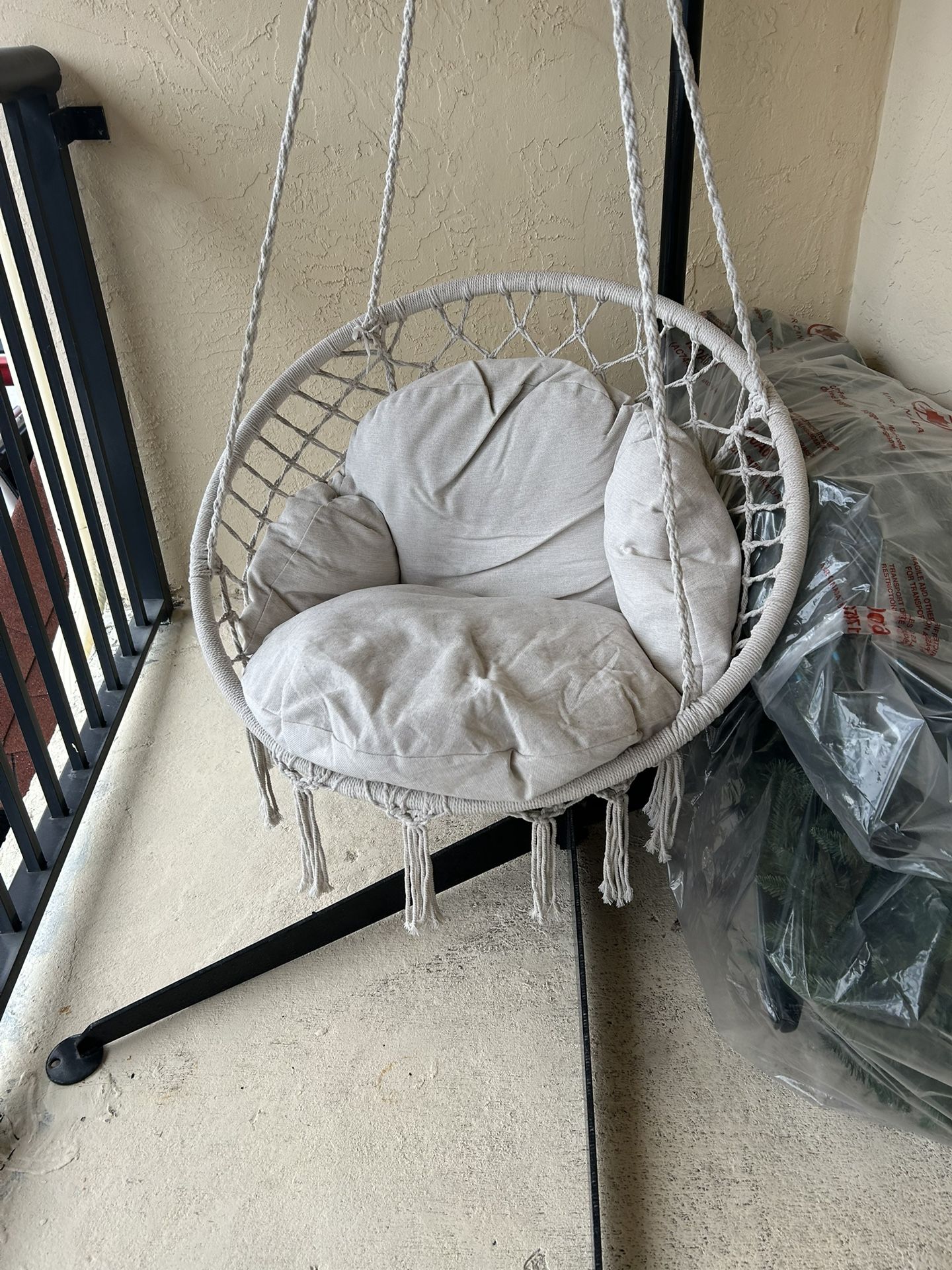 Hammock Chair Macrame Swing.