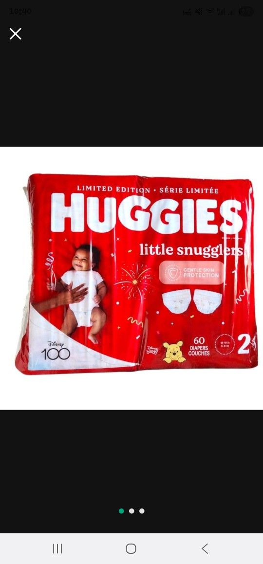 Huggies Size 2 Little Snugglers