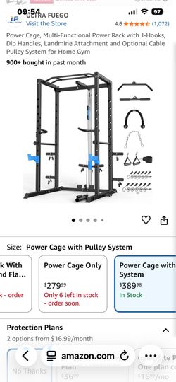 FITNESS REALITY POWER CAGE