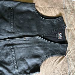 Leather Vest