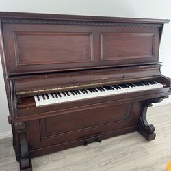 Ivers & Pond upright piano.