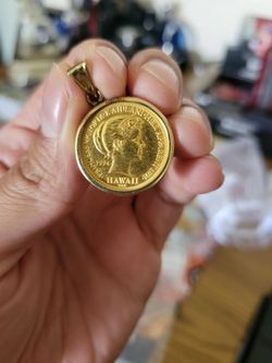 Gold coin 22k ring bracelet 14k solid gold