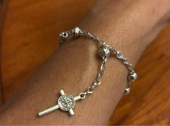 St. Benedict Bracelet & Earrings